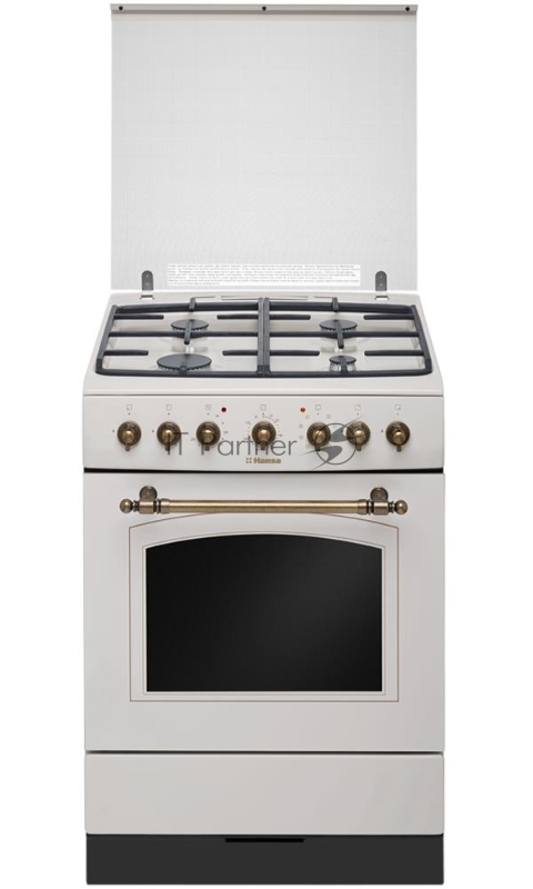 Плита Комбинированная Hansa FCMY68109 слоновая кость