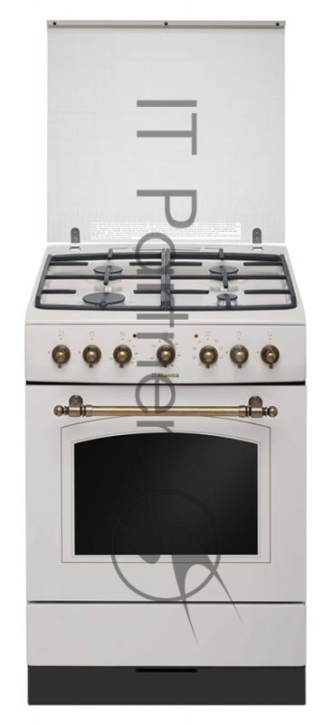 Плита Комбинированная Hansa FCMY68109 слоновая кость