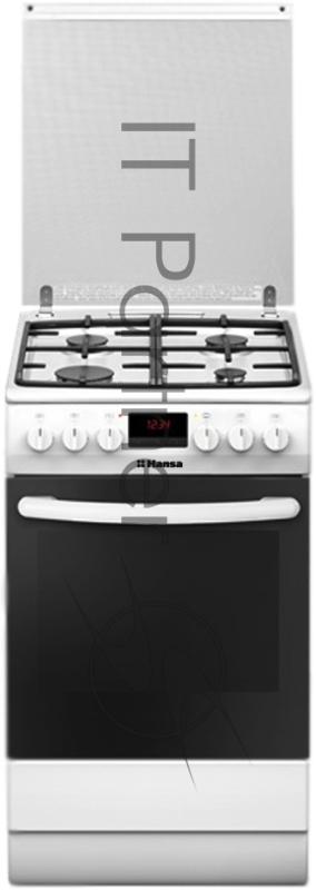 Плита комбинированная Hansa FCMW58240 белый