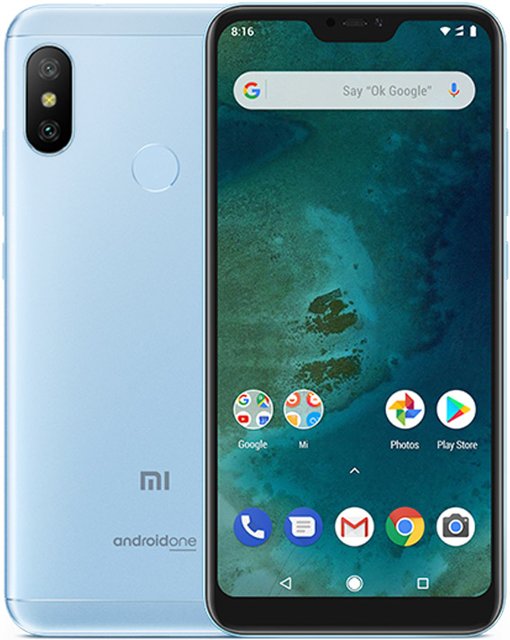 Смартфон Xiaomi Mi A2 Lite 3GB + 32GB Blue