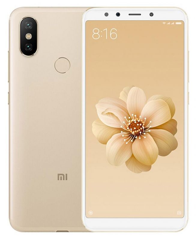 Смартфон Xiaomi Mi A2 4GB + 64GB Gold