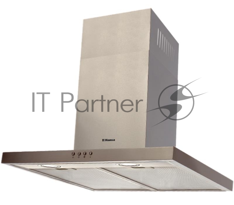 Вытяжка каминная Hansa OKP631TH серебристый управление: кнопочное (1 мотор)