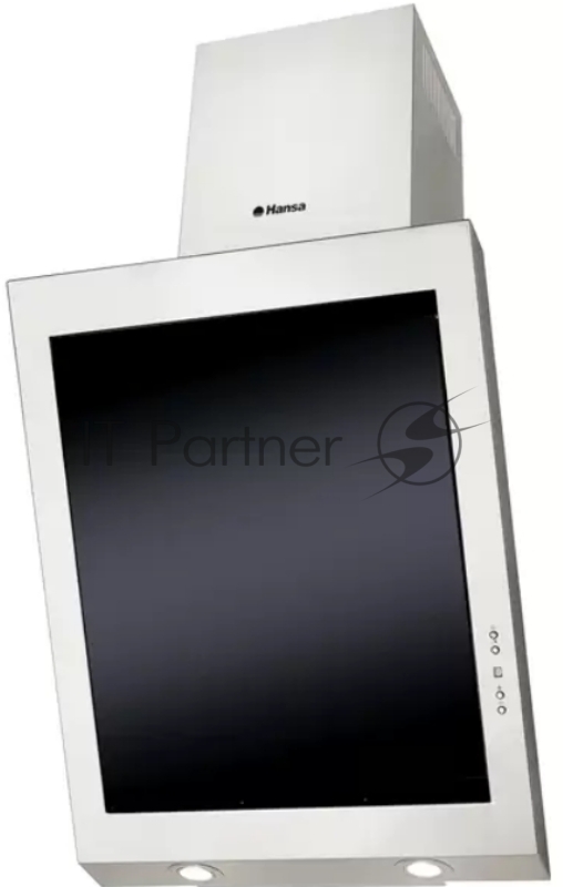 Вытяжка каминная Hansa OKC643SH серебристый/черный управление: сенсорное Размеры (ВхШхГ) 126х60х40 см