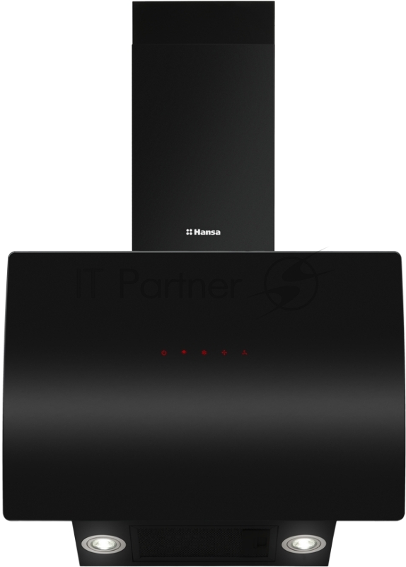 Вытяжка каминная Hansa OKP6545SH черный управление: кнопочное (1 мотор)