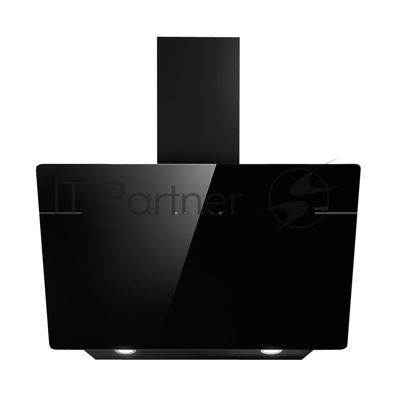 Вытяжка наклонная ELICA L ESSENZA BL/A/90 / 90 см, 1200 куб.м., сенсорное управление, черное стекло