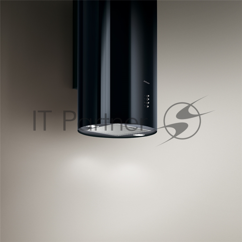 Вытяжка каминная JET AIR PIPE BL/A/43 / 43 см, кнопочное управление, 1200 куб. м. , черная