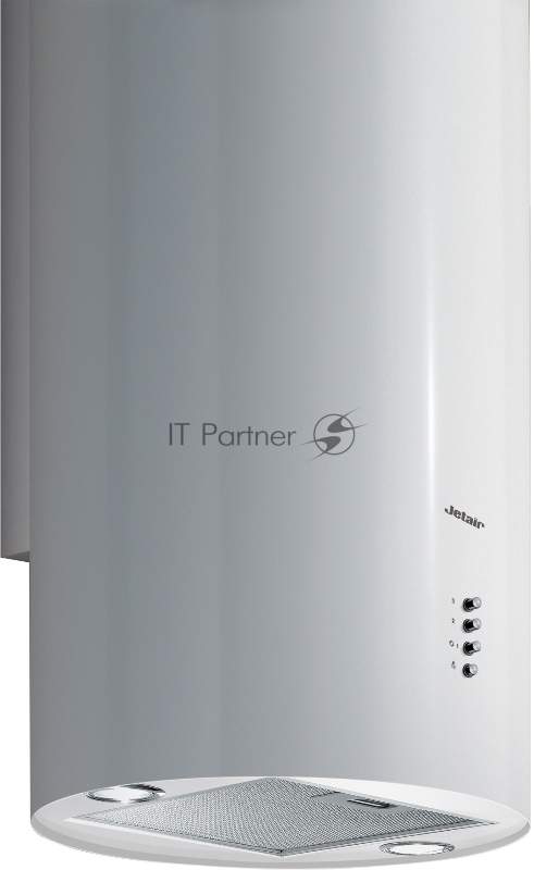 Вытяжка каминная JET AIR PIPE WH/A/43 / 1200 куб.м., кнопочное управление, белая