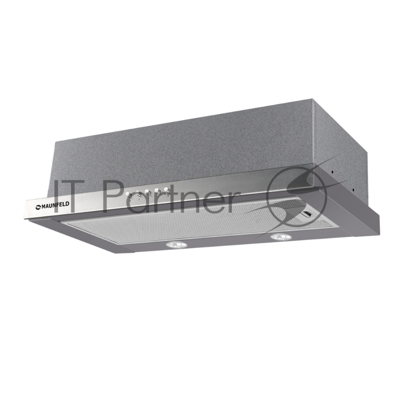 ВЫТЯЖКА MAUNFELD VSH 60 НЕРЖАВЕЙКА ВЫТЯЖКА MAUNFELD VSH 60 НЕРЖАВЕЙКА/ • Тип: встраиваемая• Цвет: нержавеющая сталь• Управление: кнопочное• Ширина, мм: 600• Полная потребляемая мощность, Вт: 190• Количество скоростей: 3• Максимальная производительнос