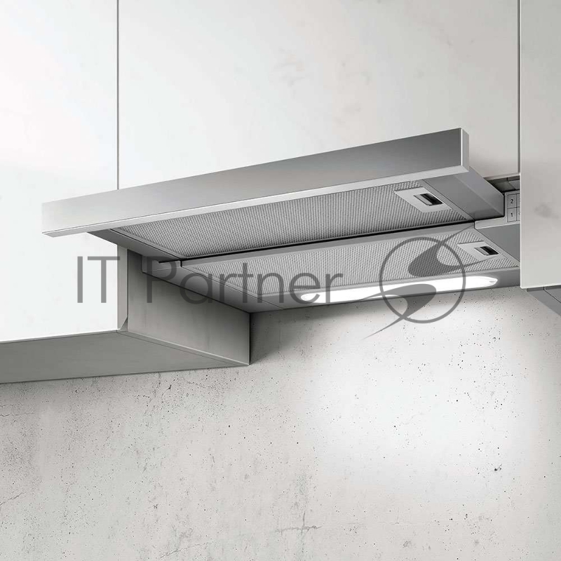 Встраиваемая вытяжка ELICA Elite 14 LUX GRIX/A/60 / 650м3ч, серебристый, нерж.ст, кнопочное