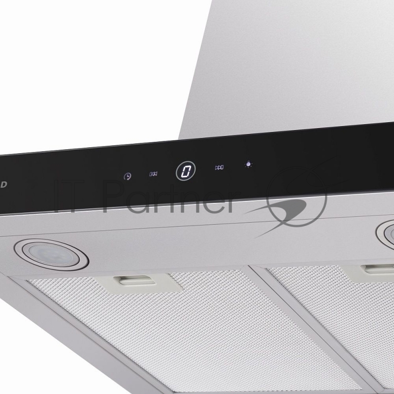 Вытяжка каминная Maunfeld TSH 60 нержавеющая сталь/черный управление: сенсорное (1 мотор)