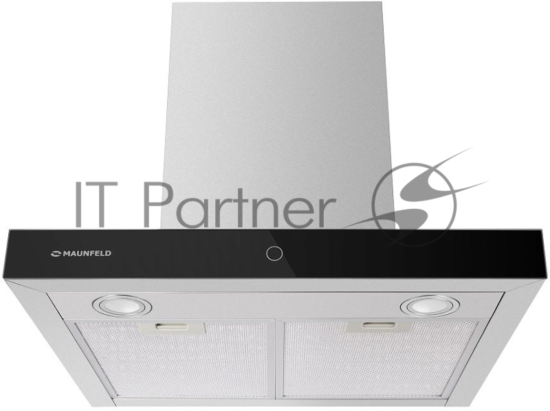 Вытяжка каминная Maunfeld TSH 60 нержавеющая сталь/черный управление: сенсорное (1 мотор)