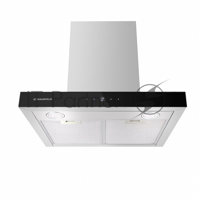 Вытяжка каминная Maunfeld TSH 60 нержавеющая сталь/черный управление: сенсорное (1 мотор)