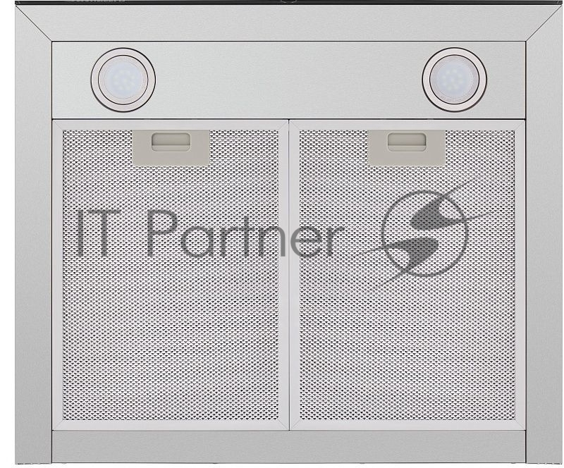 Вытяжка каминная Maunfeld TSH 60 нержавеющая сталь/черный управление: сенсорное (1 мотор)