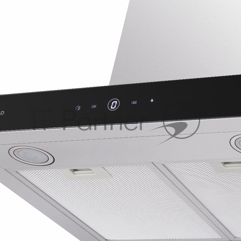 Вытяжка каминная Maunfeld TSH 60 нержавеющая сталь/черный управление: сенсорное (1 мотор)