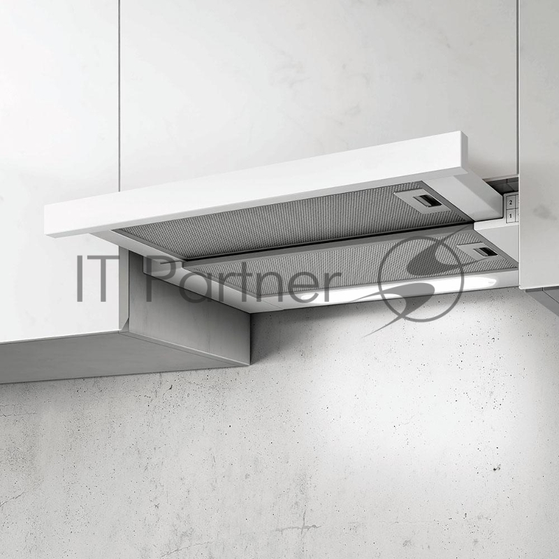 Встраиваемый вытяжной шкаф ELICA 50 см, 650 м3/ч, белый