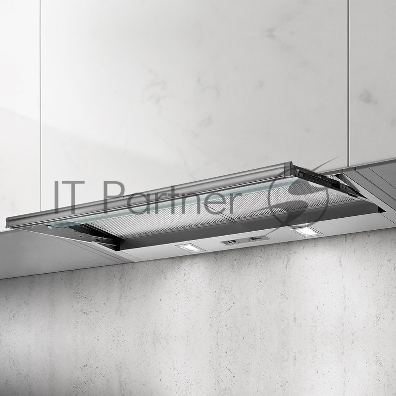 Встраиваемая вытяжка ELICA CIAK LUX GR/A/L/56 / 700 куб.м./мин., LED, нерж.сталь+стекло