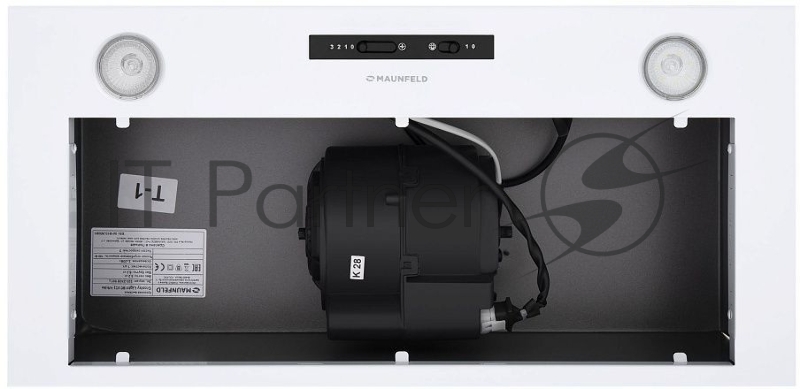 Встраиваемая вытяжка MAUNFELD Crosby Light (C) 60 белый