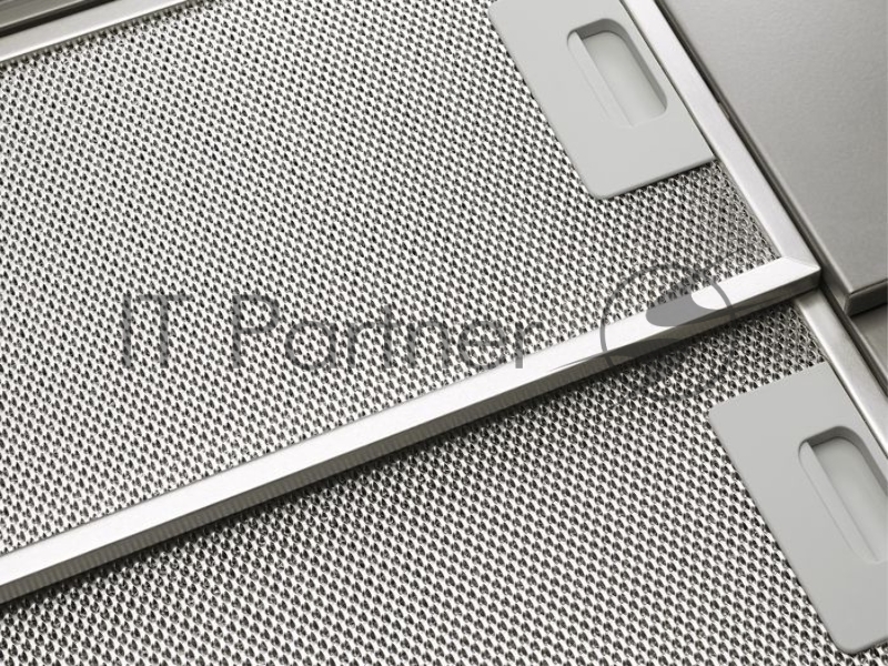 Вытяжка встраиваемая Zanussi ZHP60350SA серебристый управление: кулисные переключатели (1 мотор)