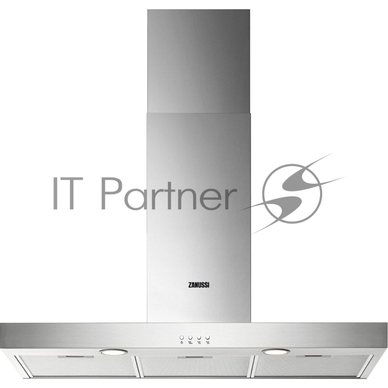 Вытяжка каминная Zanussi ZHB92670XA нержавеющая сталь управление: кнопочное (1 мотор)