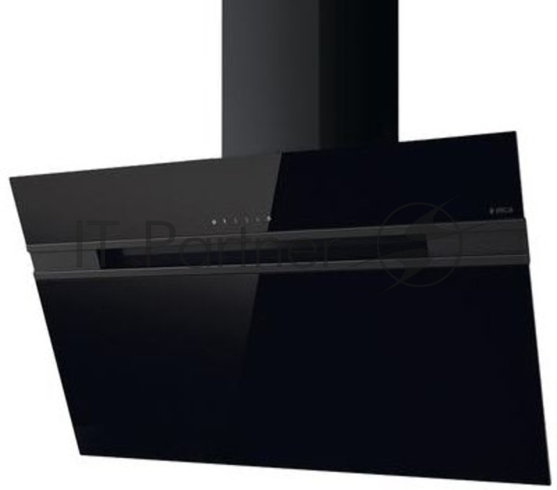 Вытяжка наклонная JET AIR BONNY BL 60 A / 60 см, сенсорное управление, 800 куб. м. , черная