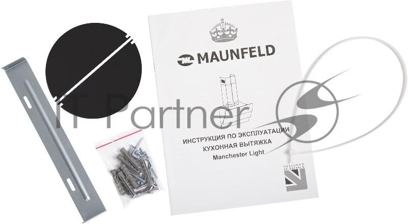 Вытяжка MAUNFELD MANCHESTER LIGHT 60 БЕЛОЕ стекло