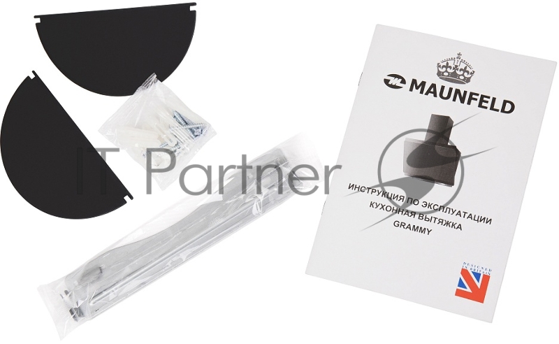 Вытяжка MAUNFELD GRAMMY 60 ЧЕРНОЕ стекло