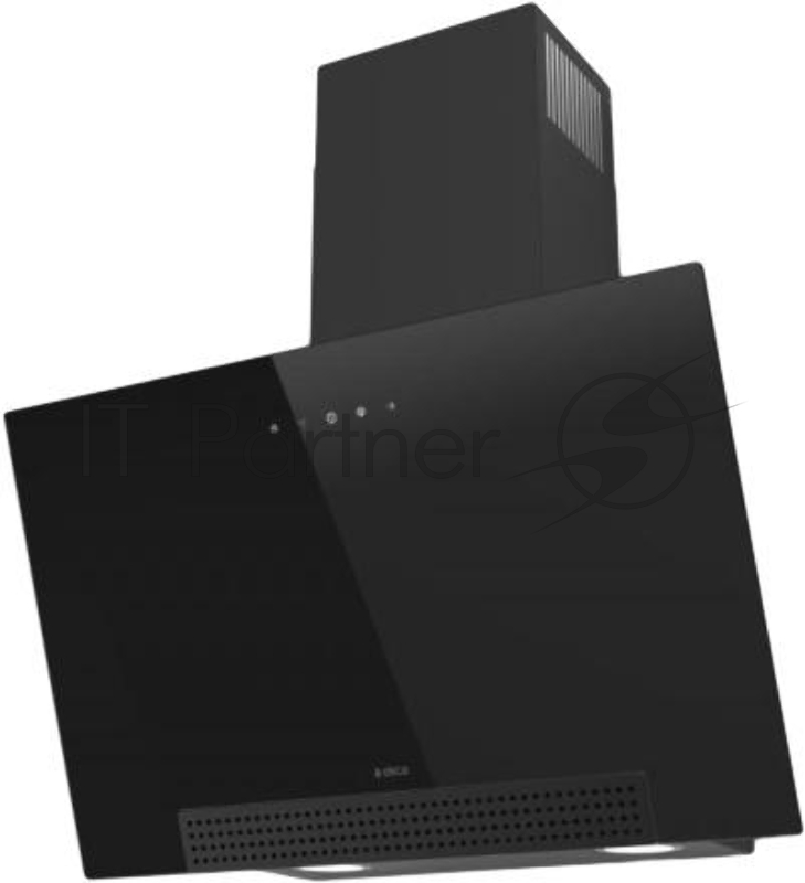 Вытяжка наклонная ELICA SHADE BL/A/60 / 60см, 700 м3, сенсорное управление, черное стекло