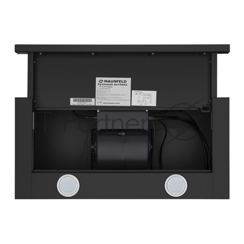 ВЫТЯЖКА MAUNFELD VS Fast 50 черный ВЫТЯЖКА MAUNFELD VS Fast 50 черный/ Тип: встраиваемая• Цвет: черный• Управление: колыбельное• Ширина, мм: 500• Полная потребляемая мощность, Вт: 102• Количество скоростей: 2• Максимальная производительность, м3/ч: 8