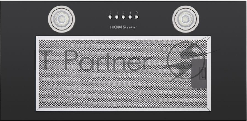 Вытяжка HOMSair CAMELIA POWER 60 ЧЕРНЫЙ