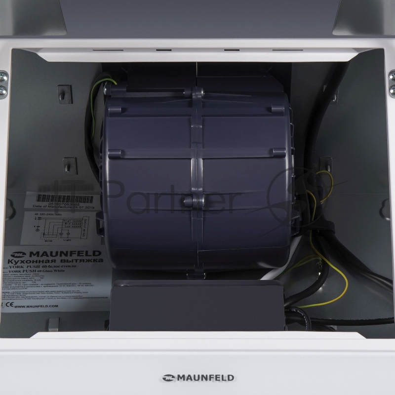 Вытяжка MAUNFELD YORK PUSH 60 БЕЛЫЙ