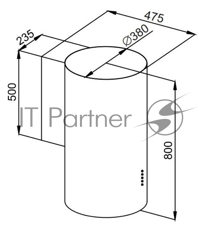 ВЫТЯЖКА MAUNFELD LEE WALL (C) 39 BLACK