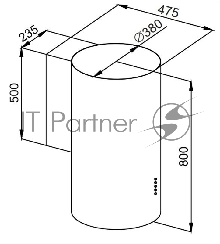ВЫТЯЖКА MAUNFELD LEE WALL (C) 39 WHITE