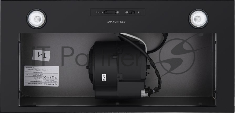 ВЫТЯЖКА MAUNFELD Crosby Light (C) 60cm BLACK ВЫТЯЖКА MAUNFELD Crosby Light (C) 60cm BLACK/ ширина 600 мм, встраиваемая, ползунковое управление, 3 скорости, 850 м3/ч, до 40 м2, 48 дБ, нержавеющая сталь