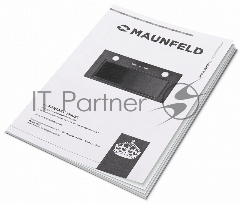 Кухонная вытяжка MAUNFELD Fantasy 1000ST 60 белое стекло