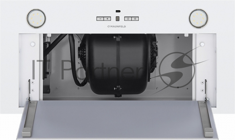 Кухонная вытяжка MAUNFELD Fantasy 1000ST 60 белое стекло