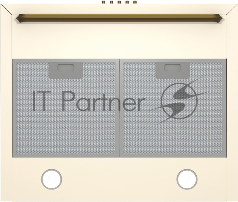 Настенная вытяжка GORENJE WHC63CLI, ширина 60 см, 650 м3/ч, Отвод воздуха и рециркуляция, цвет: слоновая кость