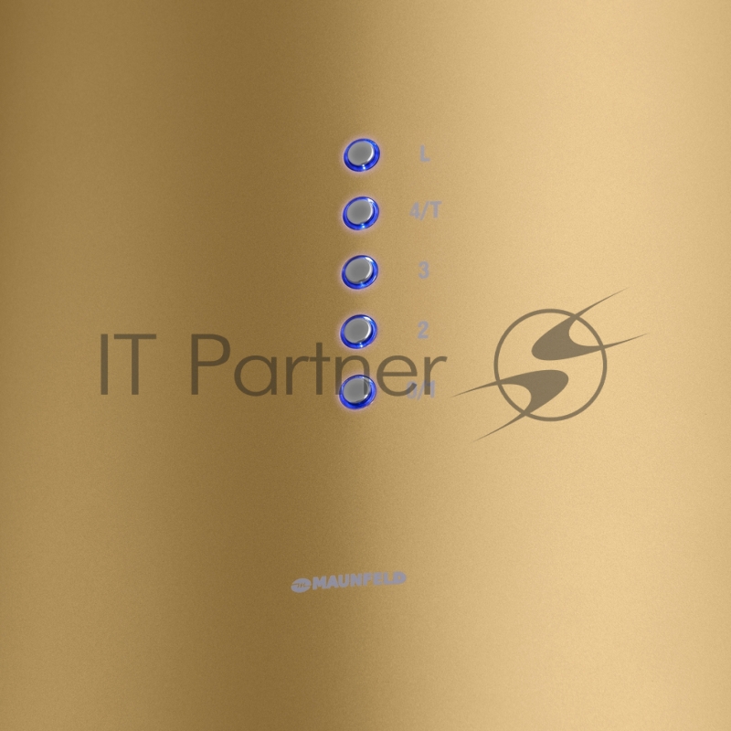 Кухонная вытяжка MAUNFELD Lee Wall 39 золотой