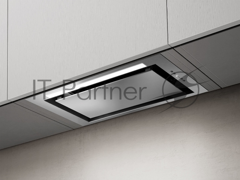 Вытяжка ELICA HIDDEN 2.0 IX/A/90-PRF0095073A / Электрическая, Встраиваемая, 90 см,электронное управление, 1300 куб. м. , нержавеющая сталь