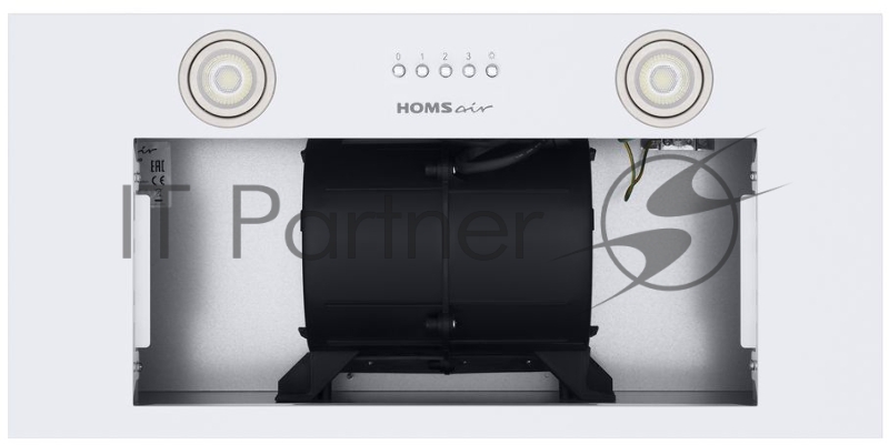 Кухонная вытяжка HOMSair Camelia Power 60RD белый
