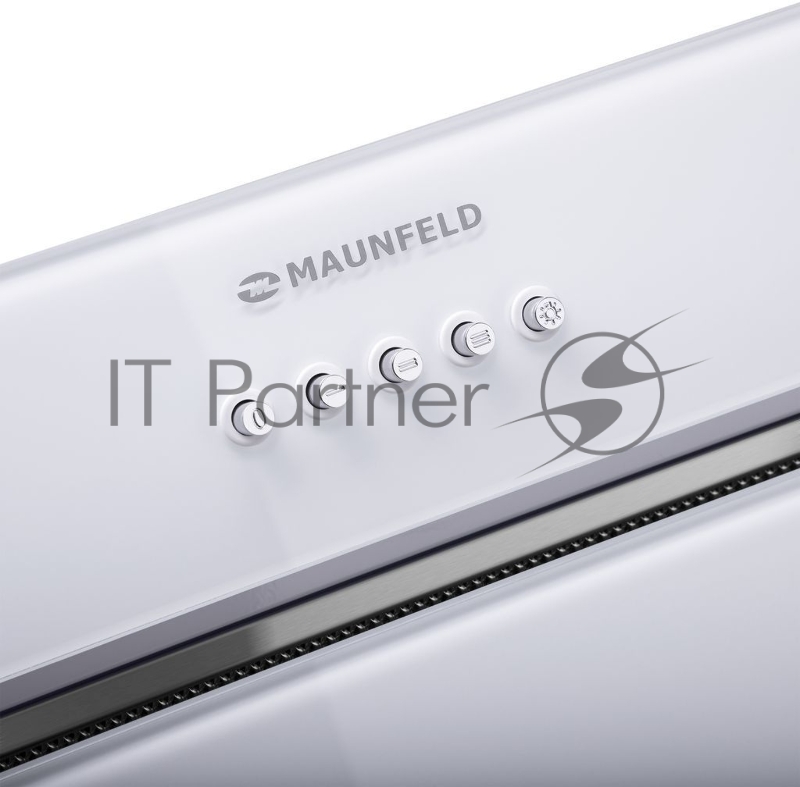 Кухонная вытяжка MAUNFELD TRAPEZE 601GG белый