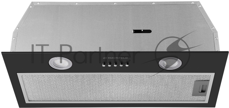 Вытяжка встраиваемая Maunfeld THAMES 601M черный управление: кнопочное (1 мотор)