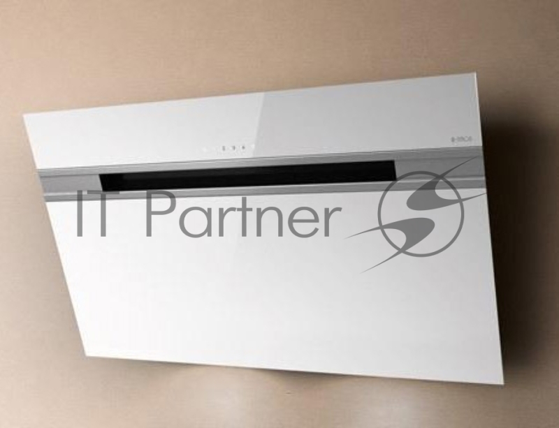 Вытяжка настенная Elica STRIPE WH/A/90/LX-PRF0100995C, наклонная, 90 см, 1200 м3/ч, белый