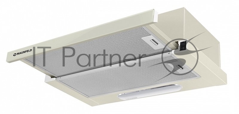 ВЫТЯЖКА MAUNFELD VS LIGHT (C) 60 БЕЖЕВЫЙ/ Тип: встраиваемая Цвет: бежевый Управление: колыбельное Ширина, мм: 600 Полная потребляемая мощность, Вт: 160 Количество скоростей: 2 Максимальная производительность, м3/ч: 520 Диаметр воздуховода, мм: 120