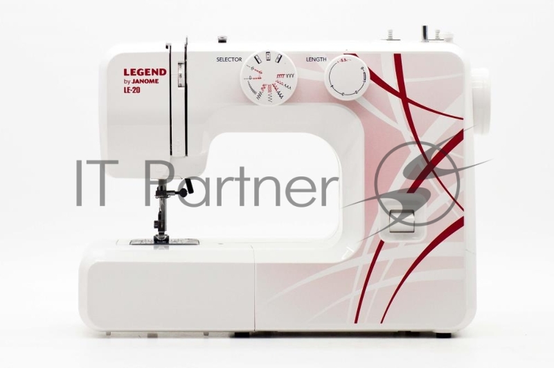 Швейная машина Janome Legend LE20 белый/рисунок