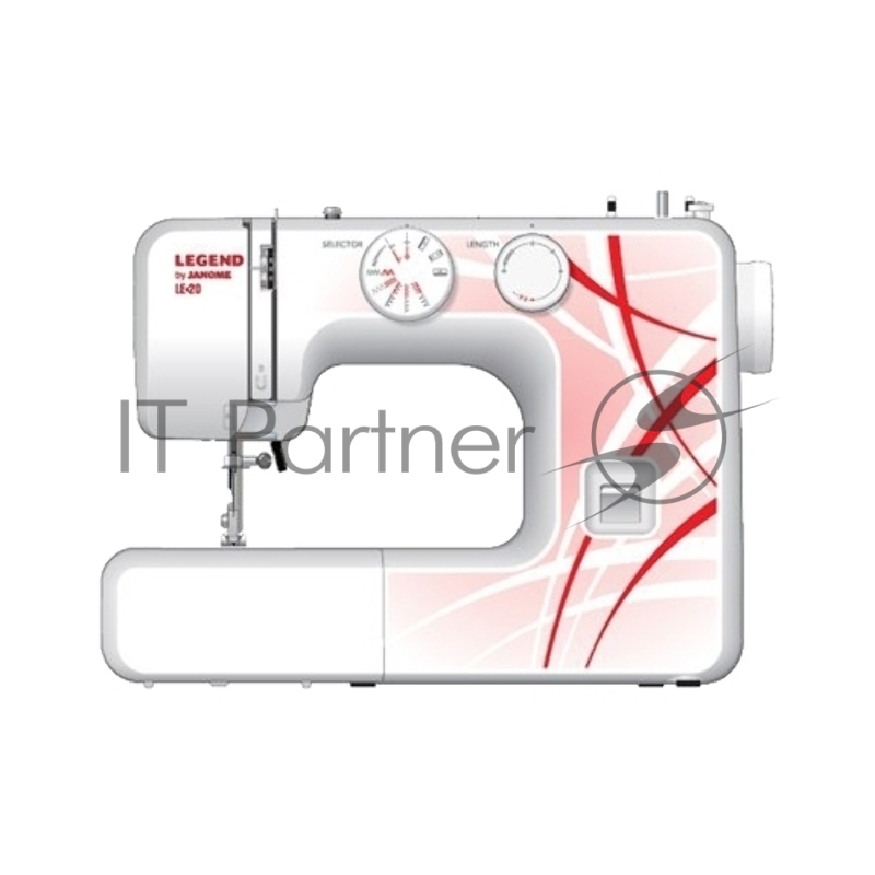 Швейная машина Janome Legend LE20 белый/рисунок