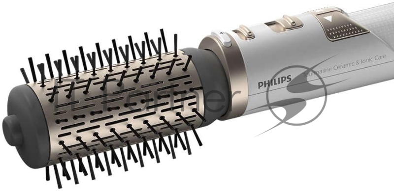 Фен-щетка Philips HP8664/00 1000Вт белый/серебристый