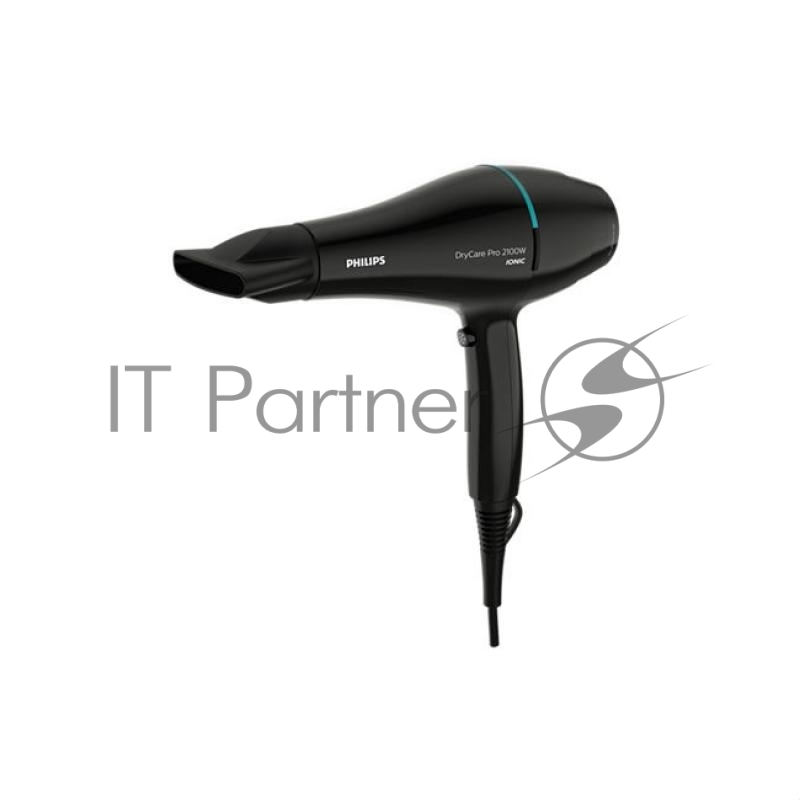 Фен Philips BHD272/00 / 2100 Вт, ионизация, 6 настроек температуры/скорости воздушного потока, насадка-концентратор 9 мм, холодный обдув, черный