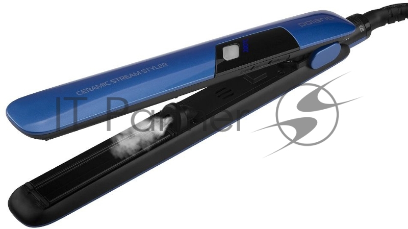 Выпрямитель Polaris PHS-2092KT(ПАРОВОЙ,LED, регулир.t,керамика)синий