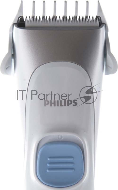 Машинка для стрижки Philips HC1091/15 белый/серый (насадок в компл:4шт)