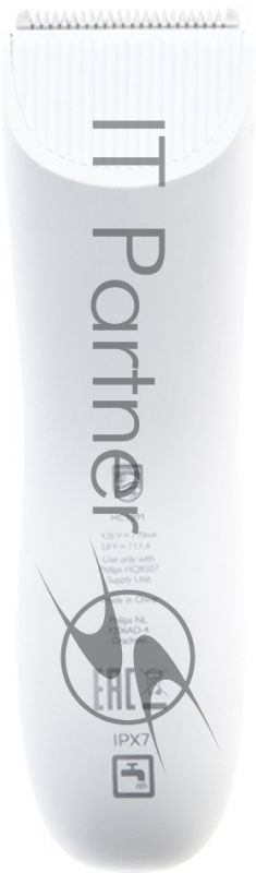 Машинка для стрижки Philips HC1091/15 белый/серый (насадок в компл:4шт)